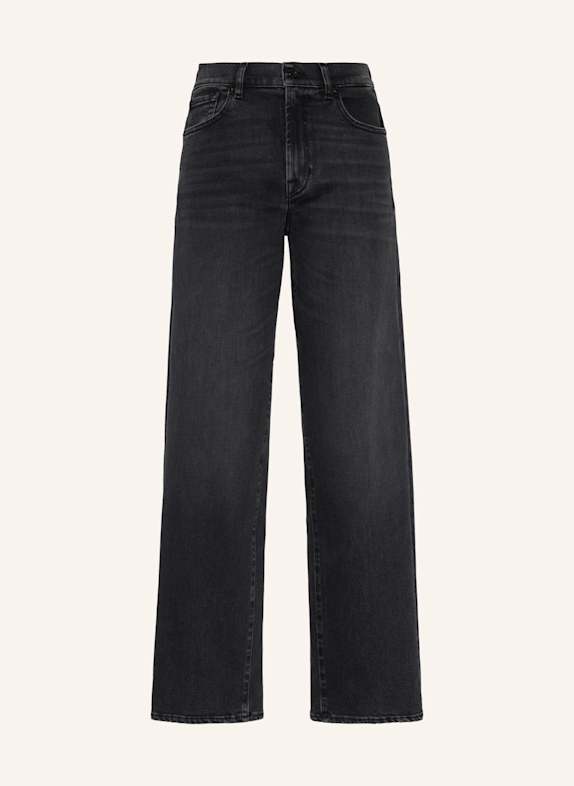 7 for all mankind Jeans STOVEPIPE STRAIGHT Straight Fit SCHWARZ