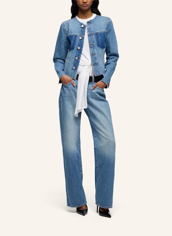7 for all mankind Jeans LOW STRAIGHT Straight Fit BLAUW