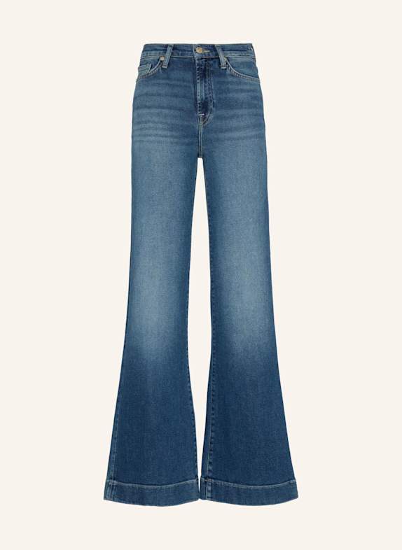 7 for all mankind Flared Jeans MODERN DOJO BLAU