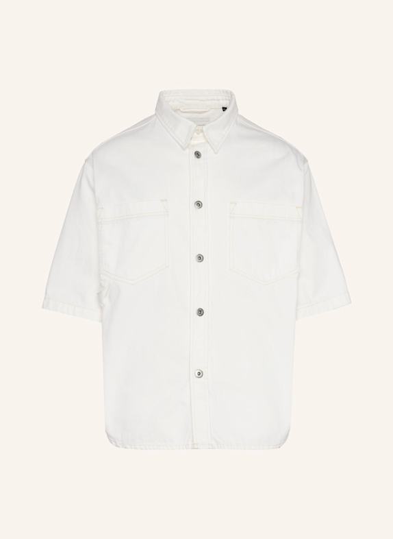 7 for all mankind Denim S/S OVERSHIRT WEISS