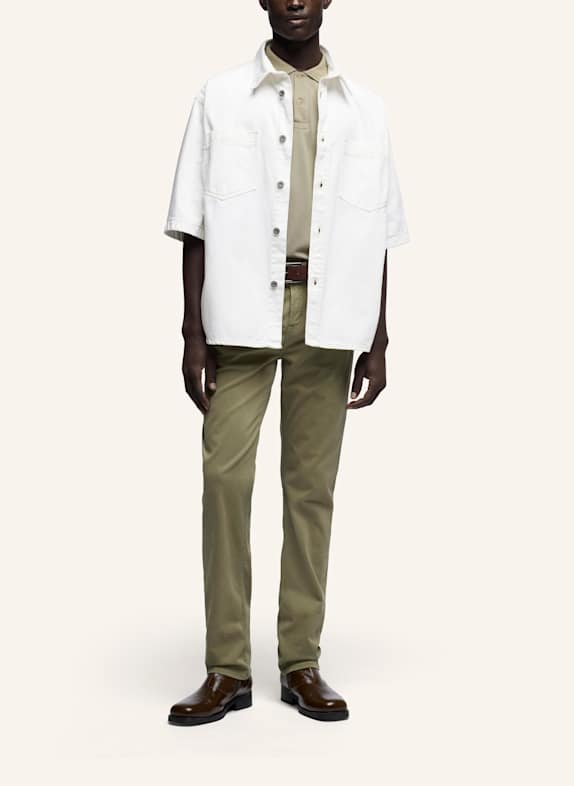 7 for all mankind Denim S/S OVERSHIRT WEISS