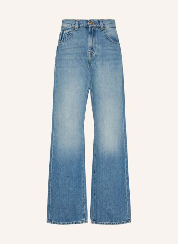 7 for all mankind Jeans TESS TROUSER Wide Leg Fit BLAU