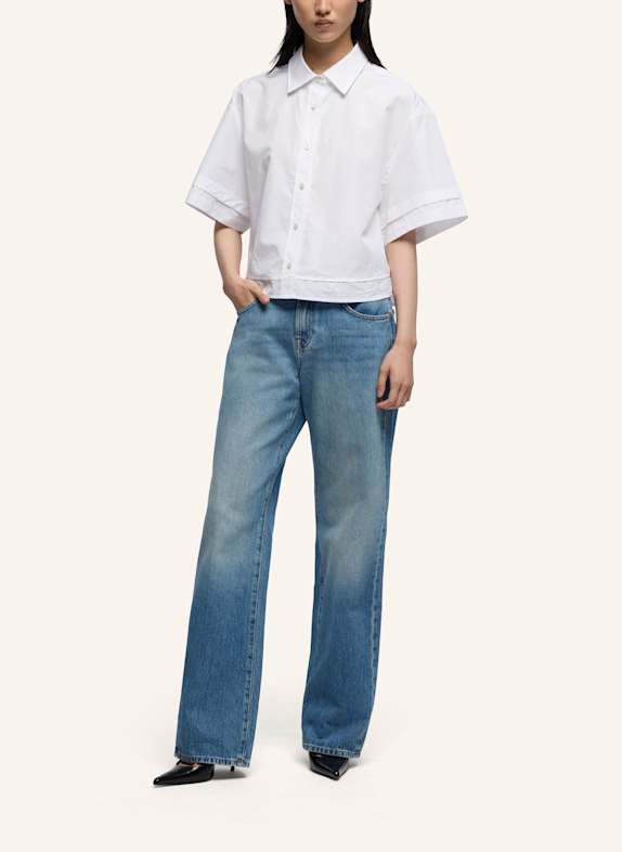 7 for all mankind Jeans TESS TROUSER met wijde pijpen BLAUW