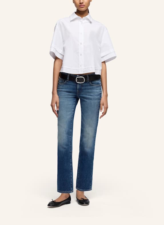 7 for all mankind Jeans LOW CIGARETTE Slim Fit BLAUW