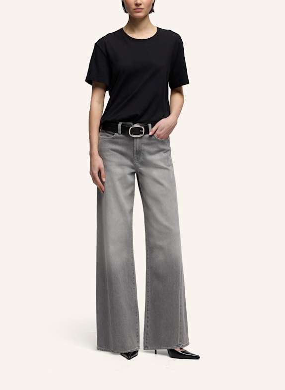 7 for all mankind Jeans LOTTA TAILORLESS met wijde pijpen GRIJS