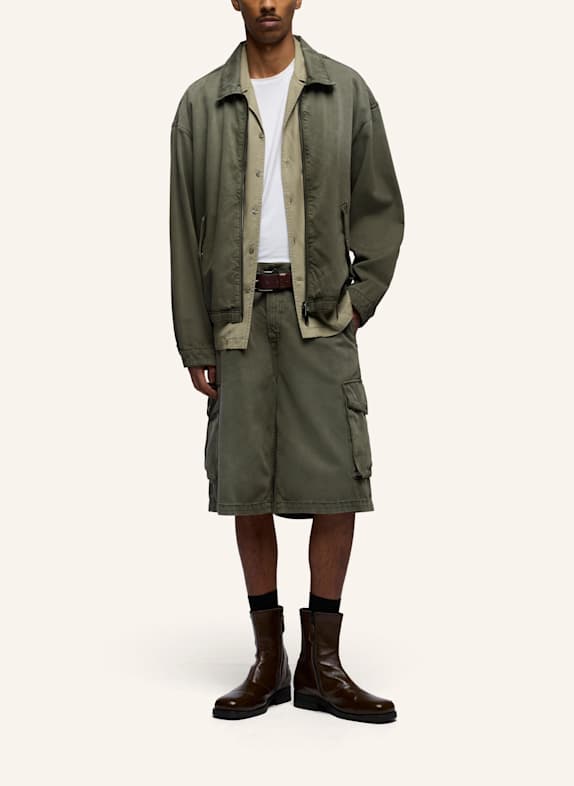 7 for all mankind Denim AVIATOR JACKET GRÜN
