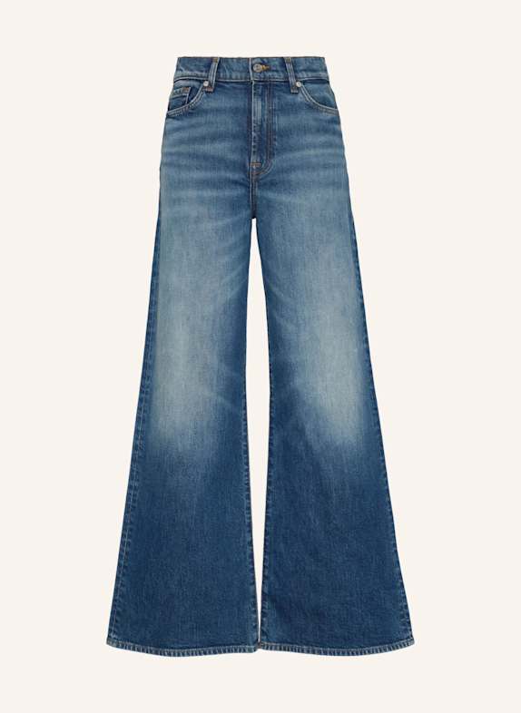 7 for all mankind Jeans LOTTA TAILORLESS met wijde pijpen BLAUW