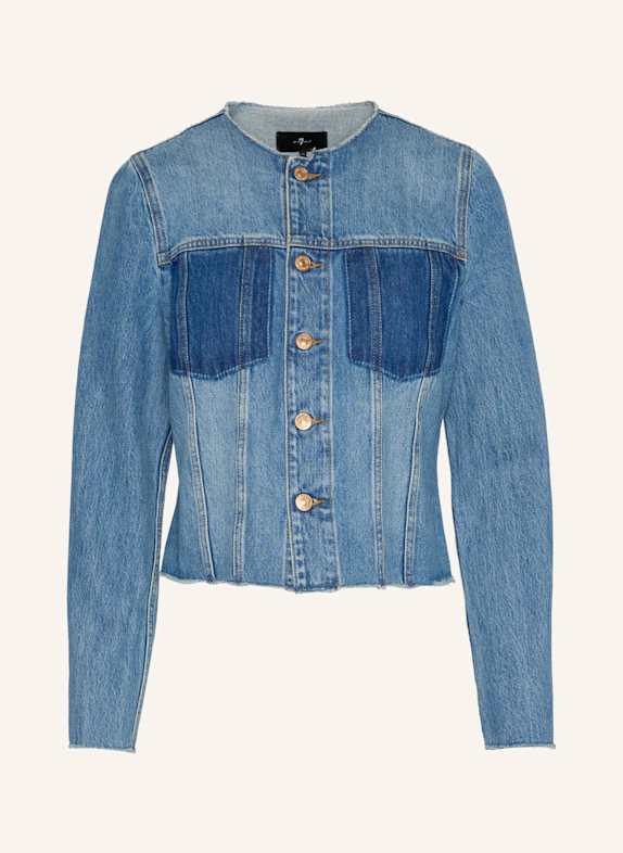 7 for all mankind Denim VICKY JACKET BLAU