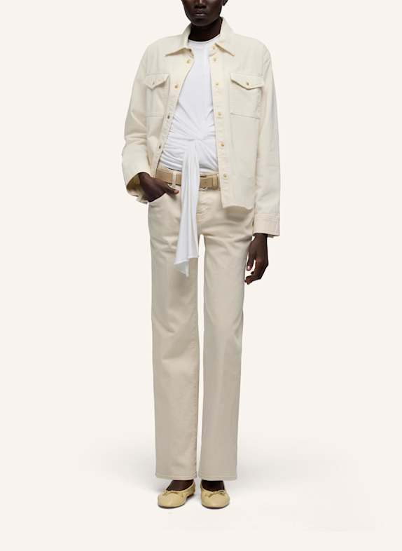 7 for all mankind Broek CALIE STRAIGHT Straight Fit WIT