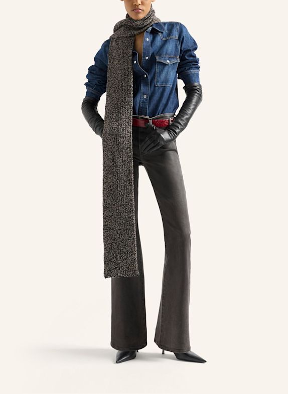 7 for all mankind Denim WESTERN SHIRT Shirt fit BLAUW