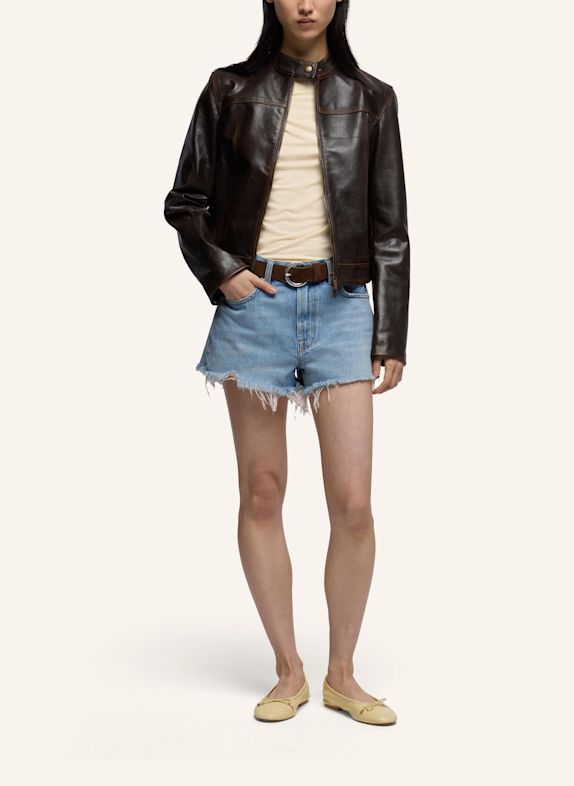 7 for all mankind Short JUNE SHORTS Short fit BLAUW