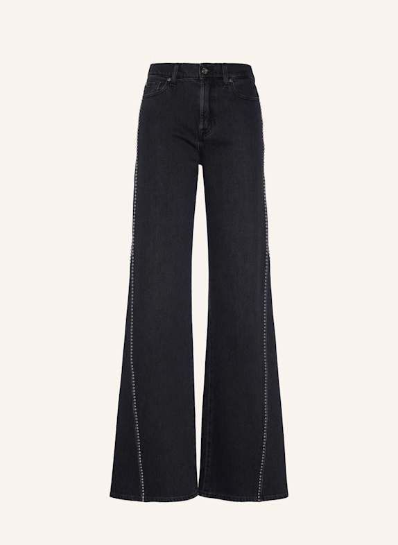 7 for all mankind Jeans LOTTA Wide fit ZWART
