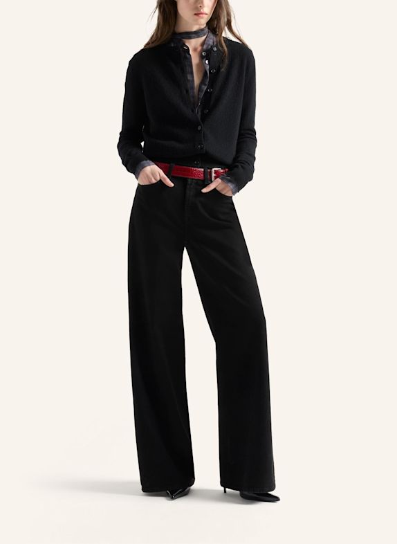 7 for all mankind Jeans LOTTA Wide fit SCHWARZ