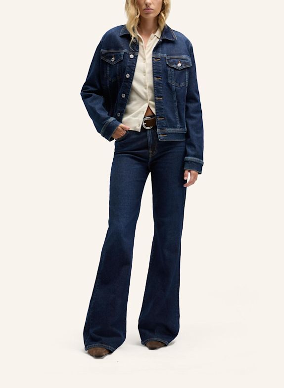 7 for all mankind Wide Leg Jeans MODERN DOJO Dark Blue