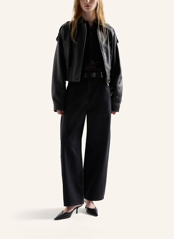 7 for all mankind Barrel Jeans BONNIE CURVILINEAR SCHWARZ