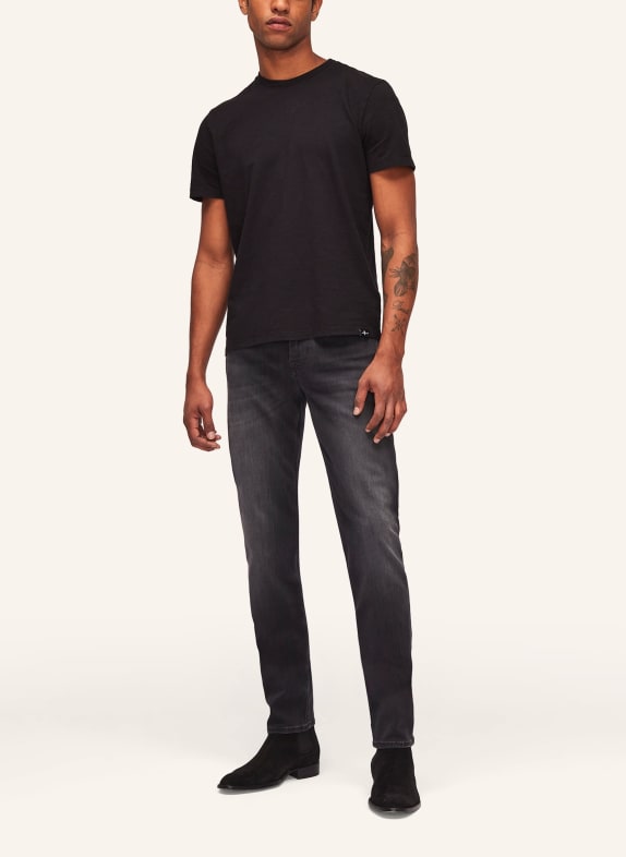 7 for all mankind Jeans SLIMMY TAPERED Slim Fit SCHWARZ