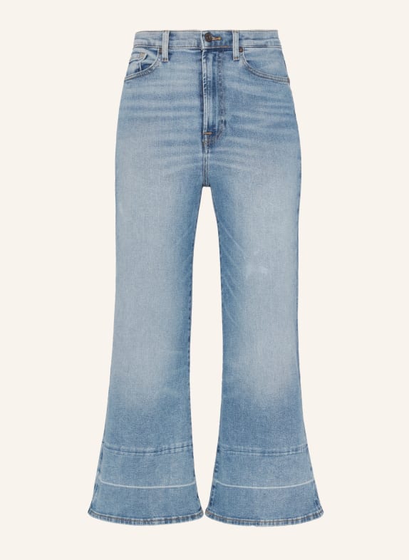 7 for all mankind Jeans  THE CROPPED JO Flare Fit BLAU