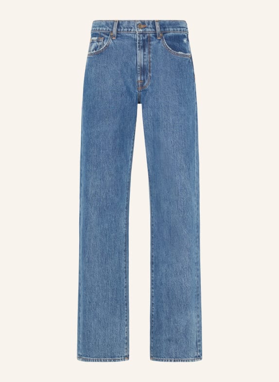 7 for all mankind Jeans TESS TROUSER Straight Fit BLAU