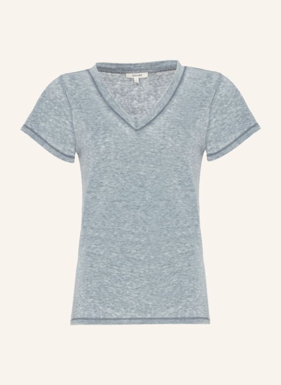 7 for all mankind ANDY V-NECK T-Shirt BLAU