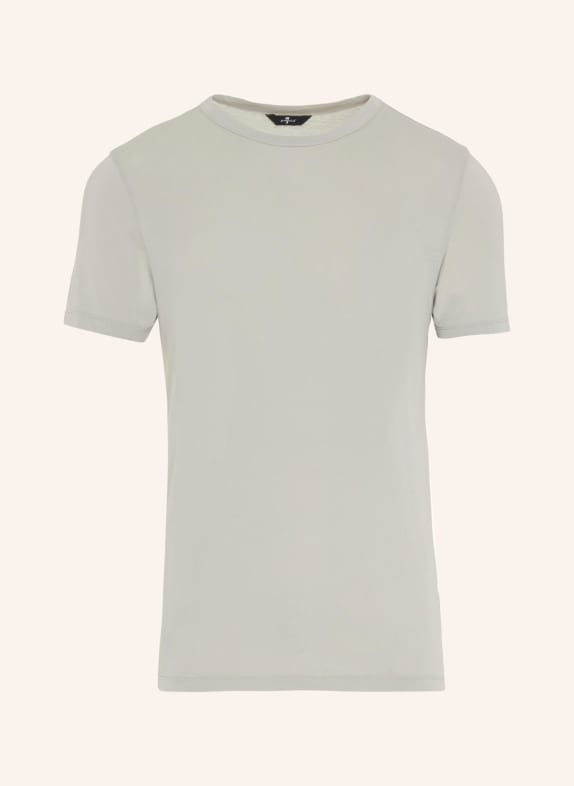 7 for all mankind FEATHERWEIGHT TEE GRAU