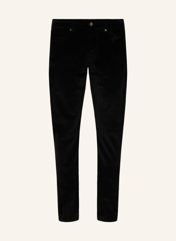 7 for all mankind Pants SLIMMY TAPERED Slim Fit SCHWARZ