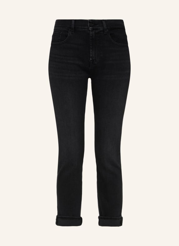 7 for all mankind Jeans RELAXED SKINNY Boyfriend Fit SCHWARZ