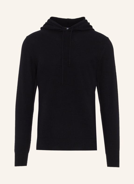 7 for all mankind Hoodie CASHMERE Hoody Pull SCHWARZ