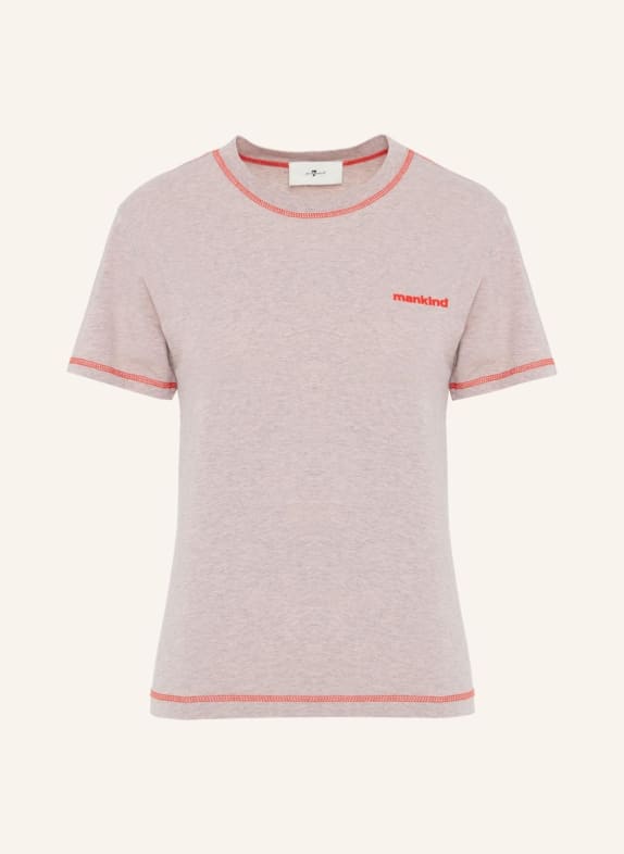 7 for all mankind MANKIND T-shirt PINK
