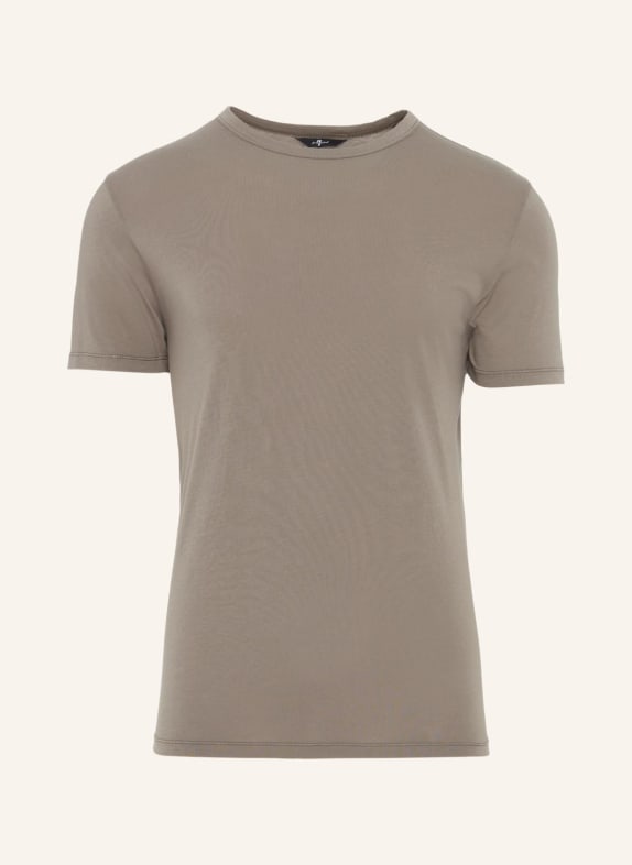 7 for all mankind FEATHERWEIGHT TEE GRAU