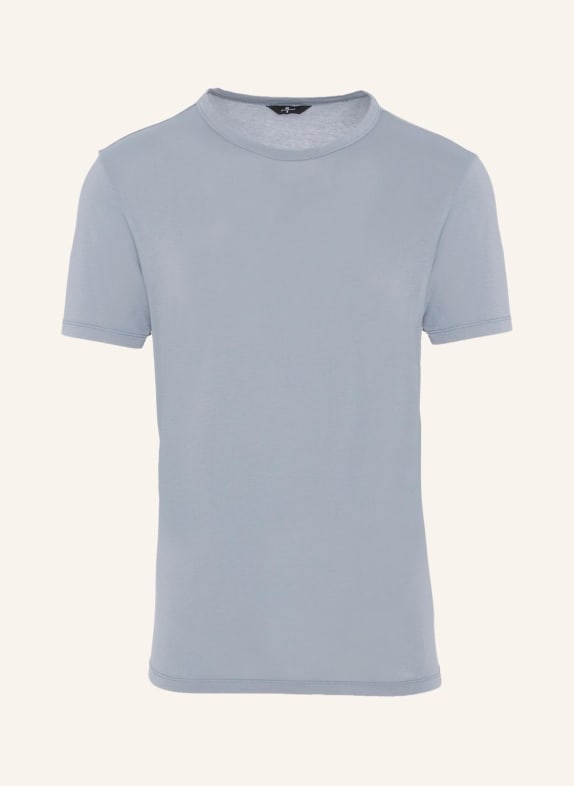 7 for all mankind FEATHERWEIGHT T-shirt BLAU