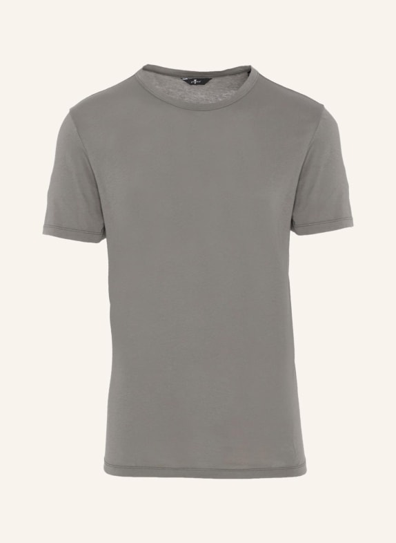 7 for all mankind FEATHERWEIGHT T-shirt GRAU