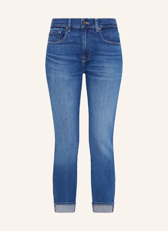 7 for all mankind Jeans RELAXED SKINNY Boyfriend fit BLAU