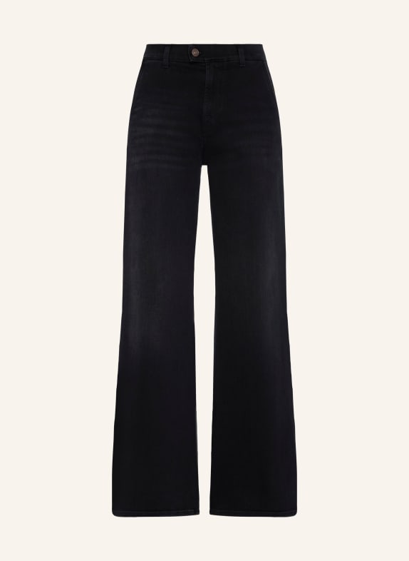 7 for all mankind Jeans TAILORED LOTTA Wide Leg fit SCHWARZ