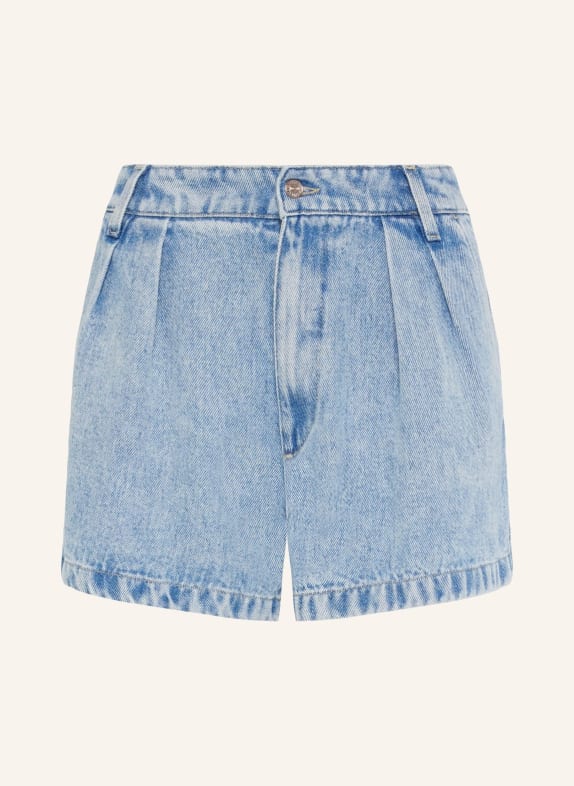 7 for all mankind PLEATED Shorts BLAU
