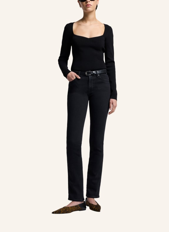 7 for all mankind Jeans KIMMIE STRAIGHT Straight Fit SCHWARZ