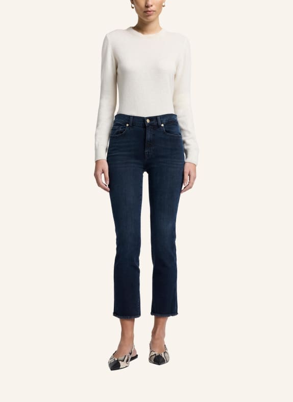 7 for all mankind Jeans THE STRAIGHT CROP Straight Fit BLAU