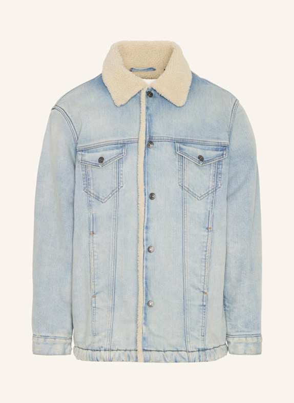 7 for all mankind Jacket SHERPA OVERSHIRT BLAU