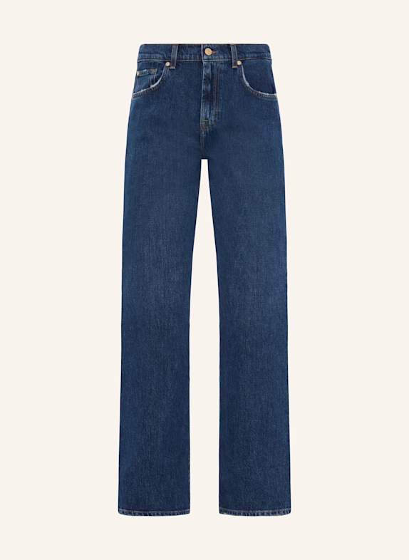 7 for all mankind Jeans TESS TROUSER Straight Fit BLAU