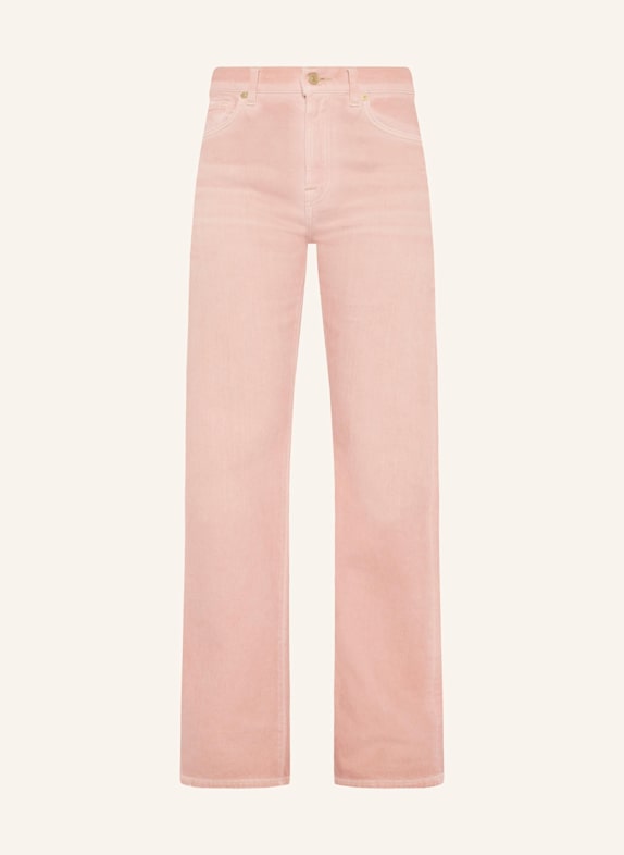 7 for all mankind Pants TESS TROUSER Straight Fit PINK