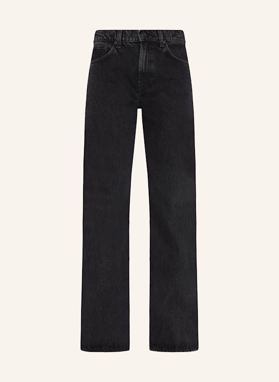 7 for all mankind Jeans TESS TROUSER Straight Fit SCHWARZ