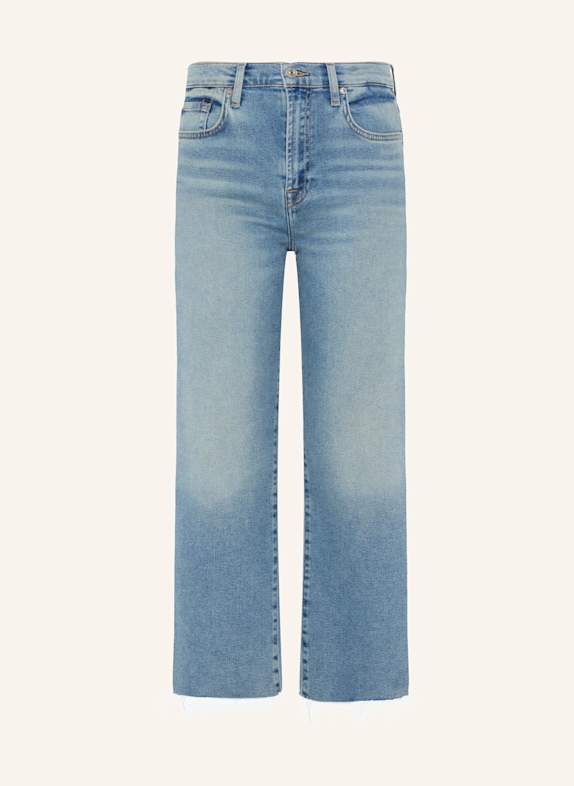 7 for all mankind Jeans CROPPED ALEXA Flare Fit BLAU