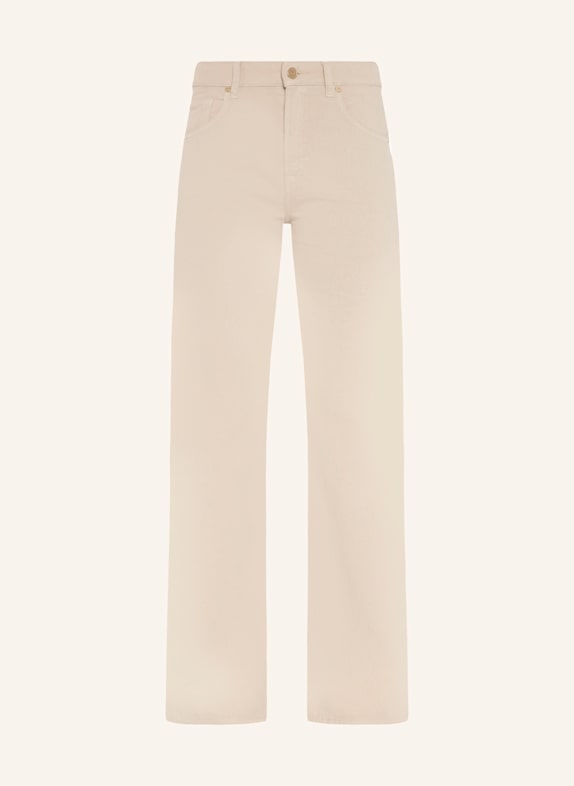 7 for all mankind Pants TESS Straight Fit BEIGE