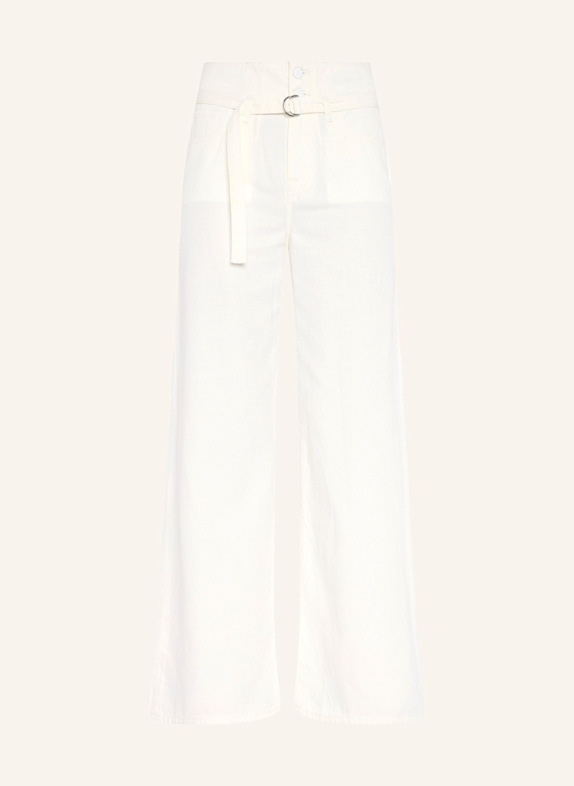 7 for all mankind Jeans BELTED Wide Leg Fit WEISS