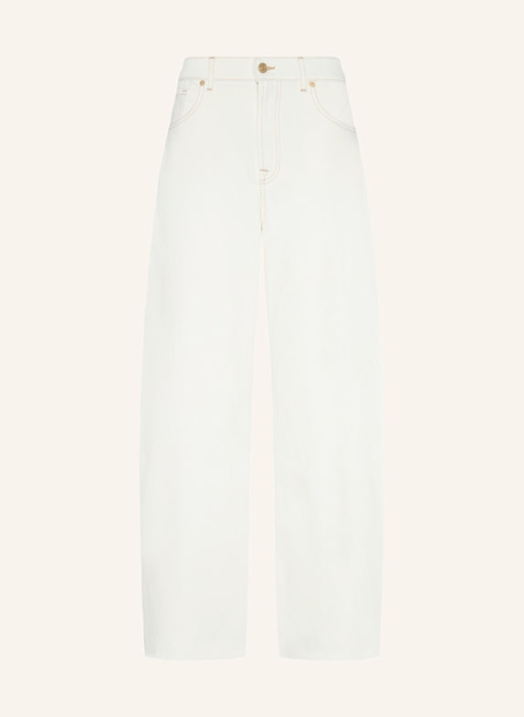 7 for all mankind Jeans BONNIE CURVILINEAR Wide Leg fit WEISS