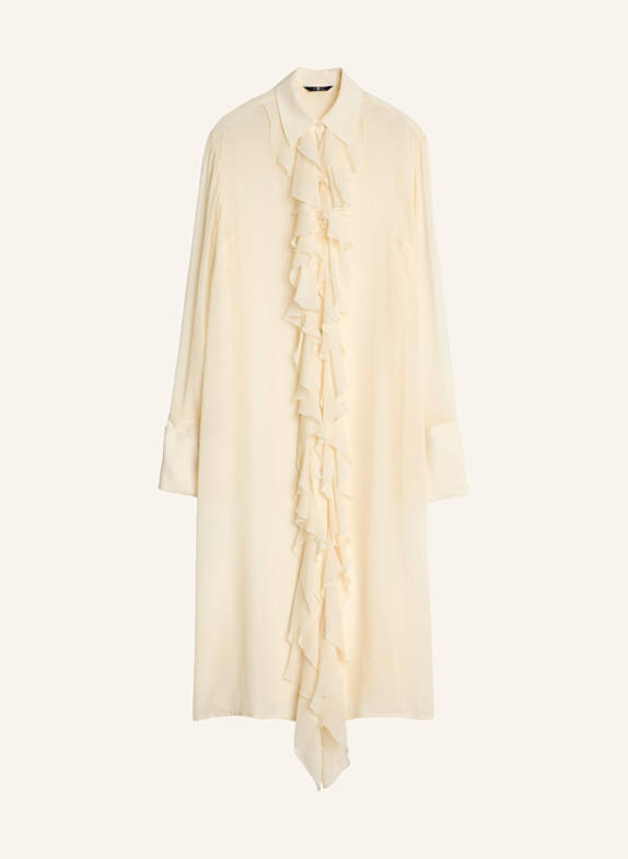 7 for all mankind RUFFLE Dress ECRU