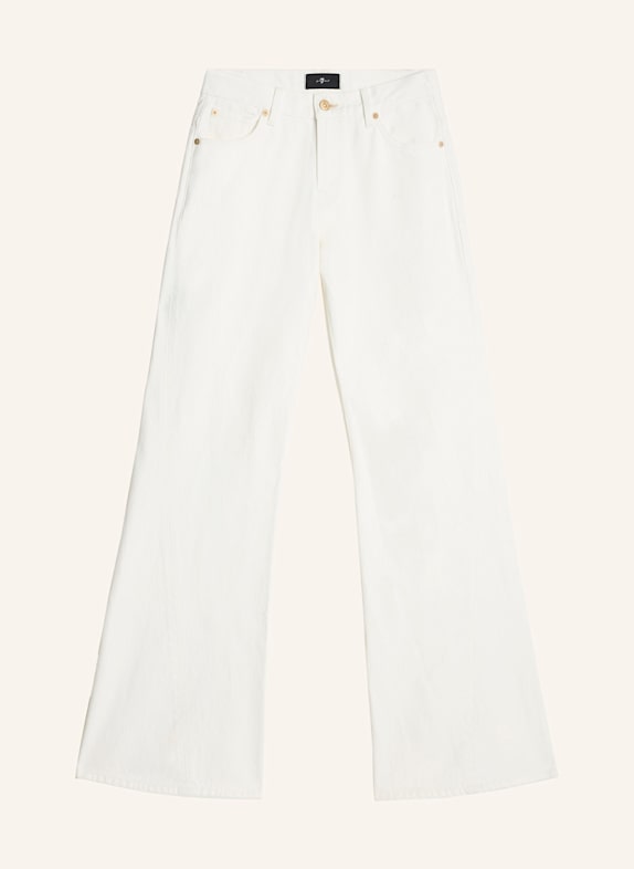 7 for all mankind Jeans SPENCER FLARE Flare fit WEISS