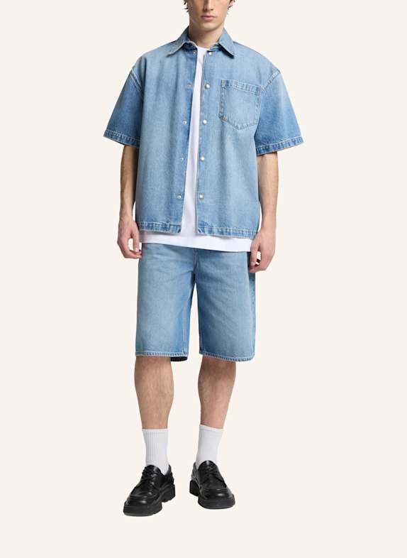 7 for all mankind Shirt OVER CAMP BLAUW