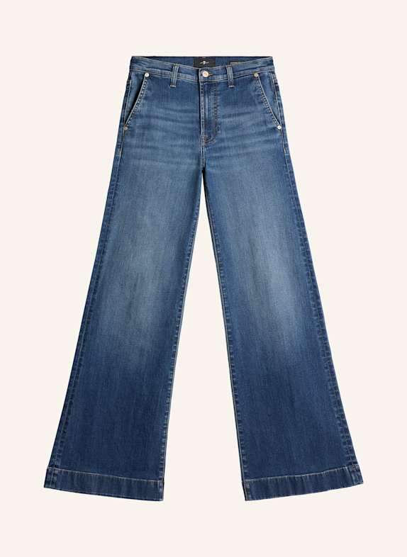 7 for all mankind Pants MODERN DOJO Flare Fit BLAU