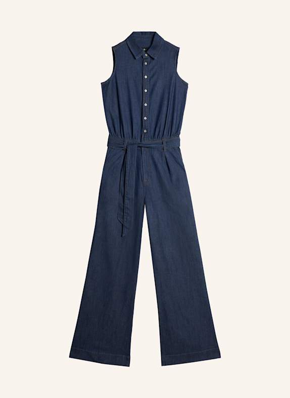 7 for all mankind Denim Jumpsuit BLAU