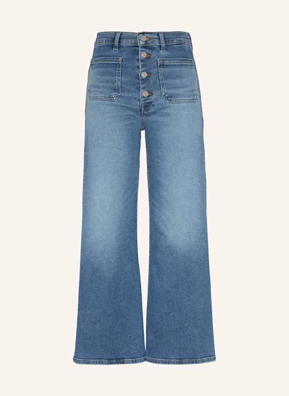 7 for all mankind Jeans ULTRA HIGH RISE CROPPED JO Wide Leg fit BLAU